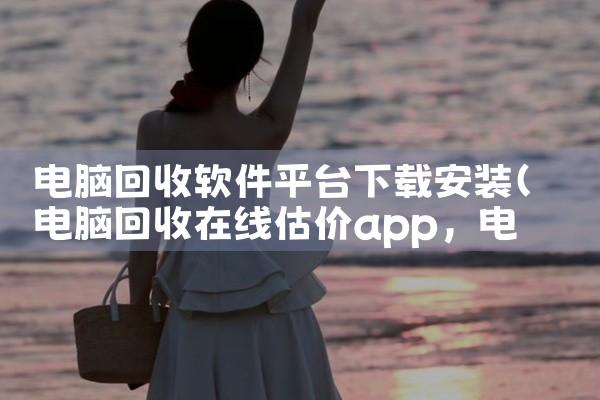 电脑回收软件平台下载安装